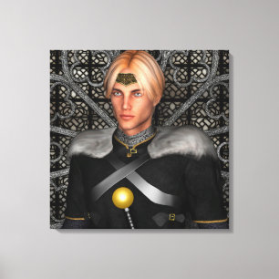 Märchenprinz Leinwanddruck