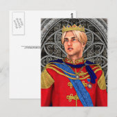 Märchenprinz Postkarte (Vorne/Hinten)