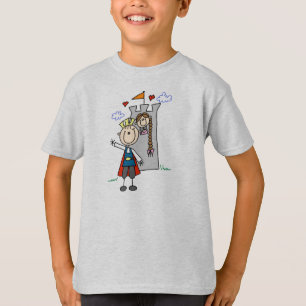 Märchenprinz-Rettungs-Prinzessin T-Shirt
