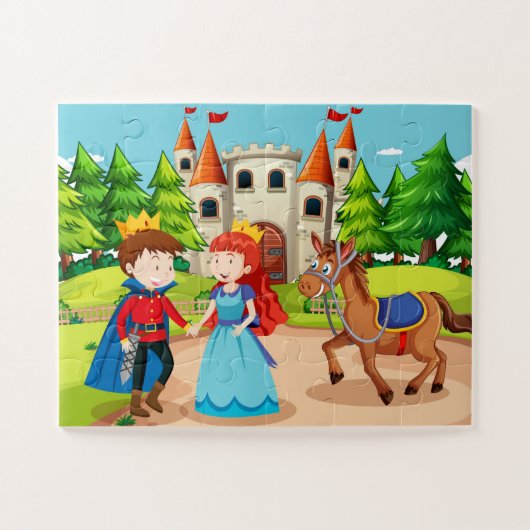 Märchenprinz und das Abenteuer der Prinzessin Puzzle (Horizontal)