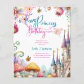 Märchenprinzessin Daughter Geburtstagsmesse (Vorderseite)