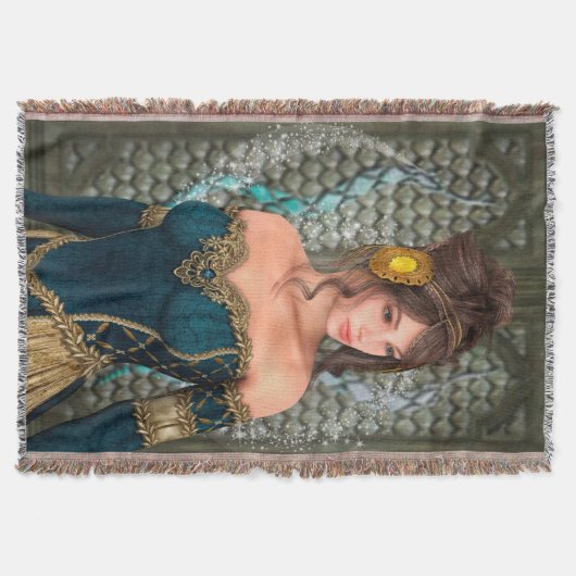 Märchenprinzessin Decke (Vorderseite)
