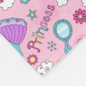 Märchenprinzessin Fleecedecke (Ecke)