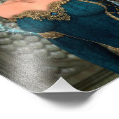 Märchenprinzessin Fotodruck (Ecke)