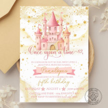 Märchenprinzessin Geburtstagseinladung
