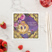 Märchenprinzessin Geburtstagsfeier Serviette (Beispiel)
