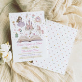 Märchenprinzessin Geburtstagsgeschichte Einladung