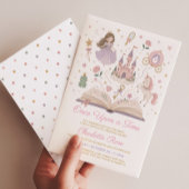 Märchenprinzessin Geburtstagsgeschichte Einladung