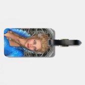 Märchenprinzessin Gepäckanhänger (Rückseite horizontal)