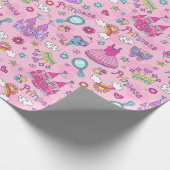 Märchenprinzessin geschenkpapier (Ecke)