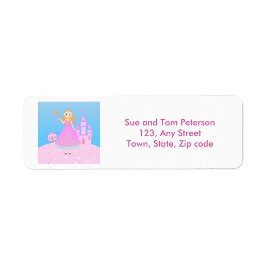 Märchenprinzessin in Pink-Birthaday-Party (Vorne)