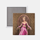 Märchenprinzessin Magnet (Vorderseite/Rückseite)