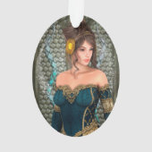 Märchenprinzessin Ornament (Rückseite)