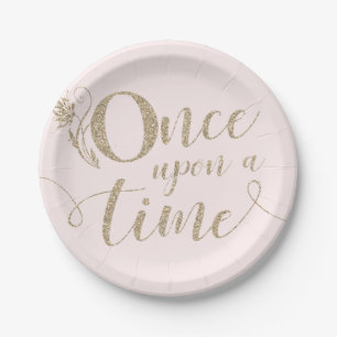 Märchenprinzessin-Papierplatten Pappteller