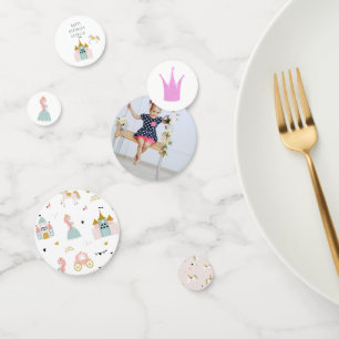 Märchenprinzessin Personalisierter Geburtstagsti Konfetti