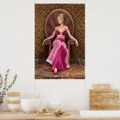 Märchenprinzessin Poster (Küche)