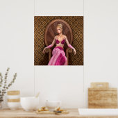 Märchenprinzessin Poster (Küche)