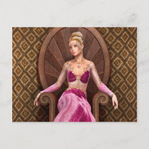 Märchenprinzessin Postkarte