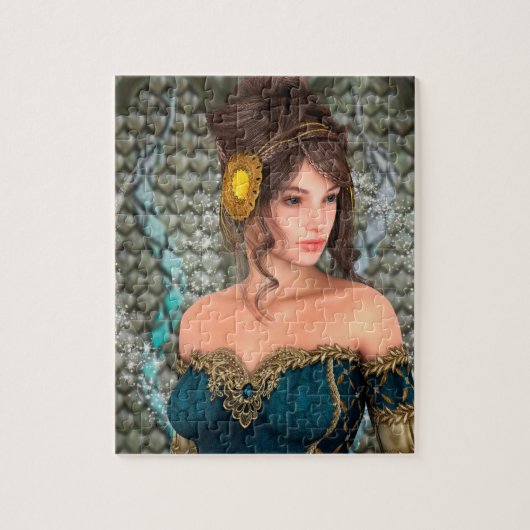 Märchenprinzessin Puzzle (Vertikal)