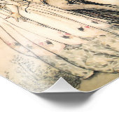 Märchenprinzessin und Baumelf Fotodruck (Ecke)