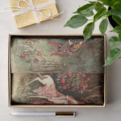 Märchenprinzessin und Weißwild Seidenpapier (Geschenk)