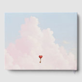 Märchenschloss Hochzeit Gästebuch (Rückseite)