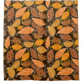 Märchenschloss, moderne Öllandschaft. Duschvorhang (Vorderseite)