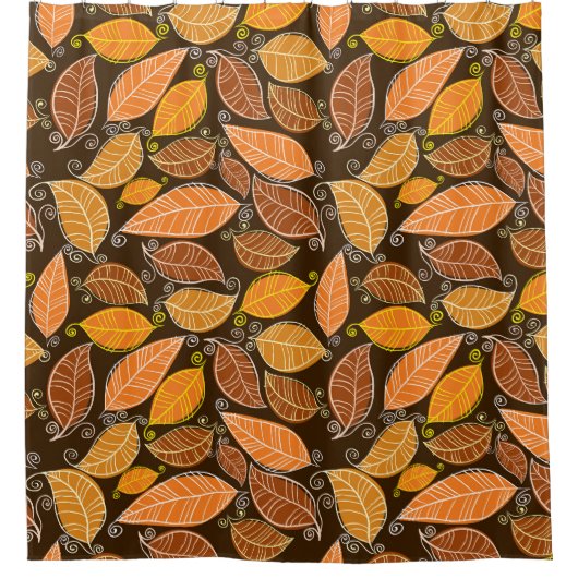 Märchenschloss, moderne Öllandschaft. Duschvorhang (Vorderseite)