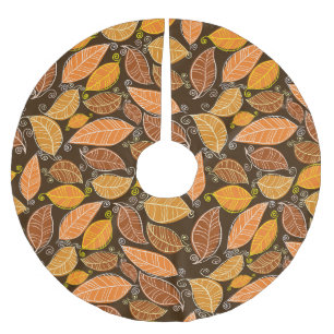 Märchenschloss, moderne Öllandschaft. Polyester Weihnachtsbaumdecke