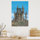Märchenschloss Poster (Küche)