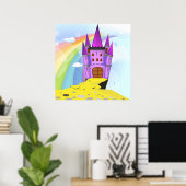 Märchenschloss Poster (Heimbüro)