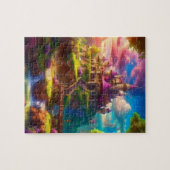 Märchenschloss. Princess Castle Puzzle (Horizontal)