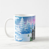 Märchenschloss Winter Kaffeetasse (Links)
