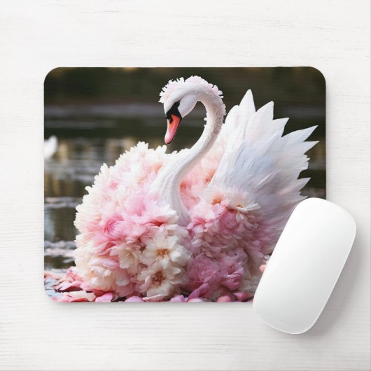 Märchenschwan Mousepad (Mit Mouse)