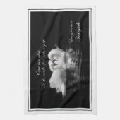 Märchenschwäne Geschirrtuch (Vertikal)