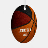 Märchenschwarze Jungs Mädchen zum Gedenken an Bask Ornament Aus Metall (Vorderseite Rechts)