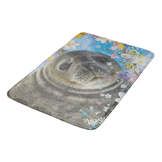 Märchensee im Ozean der Blume Badematte (Schrägansicht)