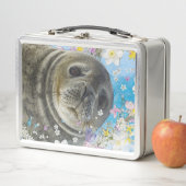 Märchensee im Ozean der Blume Metall Brotdose (Beispiel)