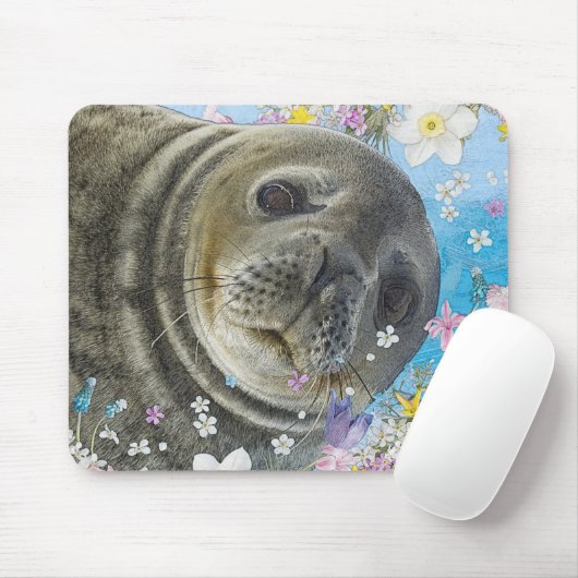 Märchensee im Ozean der Blume Mousepad (Mit Mouse)