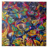 Märchensee Keramik Tile Fliese (Vorderseite)