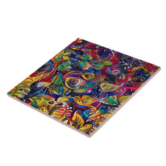 Märchensee Keramik Tile Fliese (Seite)