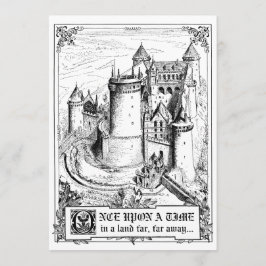 Märchenstorybook-Hochzeits-Einladungen Einladung
