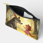 Märchenstück Druckausschnitt Nähtasche Zubehörtasche (Offen)