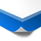 Märchentabelle zur Hochzeitsfahrt Poster (Ecke)