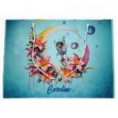 Märchentanz auf dem Mond Große Geschenktüte (Vorderseite)