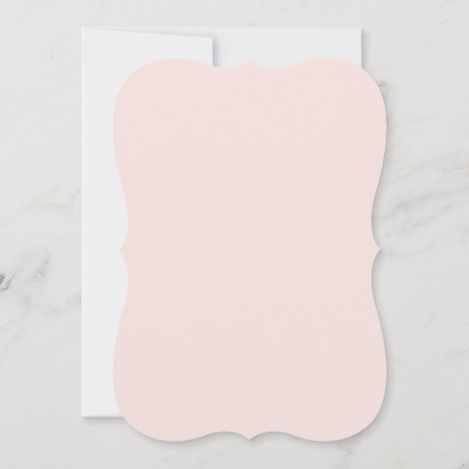 Märchentransporter Brautparty Rosa Einladung (Rückseite)