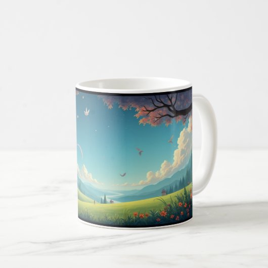 Märchenwald Kaffeetasse (VorderseiteRechts)