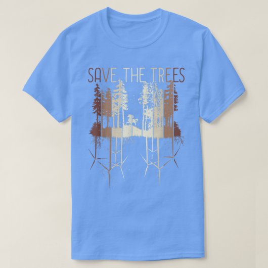 Märchenwald Naturschutz Wind t T-Shirt (Design vorne)
