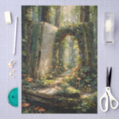 Märchenwaldpfad Seidenpapier (Handwerk)
