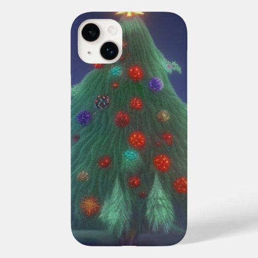 Märchenweihnachtsbaum Case-Mate iPhone Hülle (Rückseite)